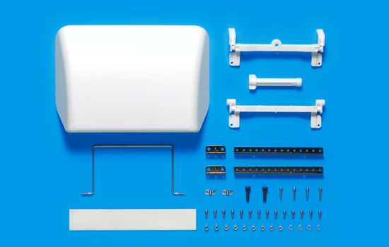 Tamiya D&eacute;flecteur de toit blanc