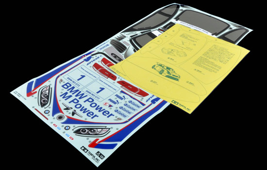 Tamiya Stickers BMW M3 GT2