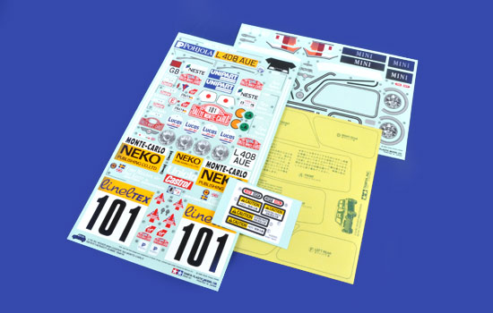 Tamiya Sticker Mini-Cooper M-C