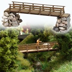 Busch Passerelle en bois