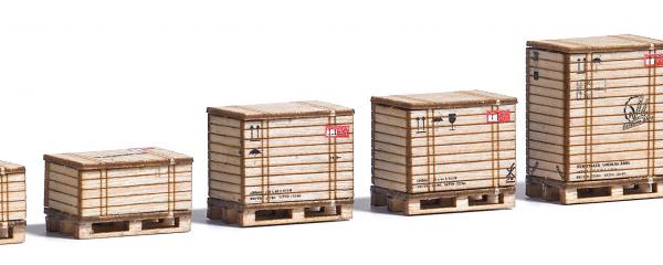 Busch Palettes caisses bois

