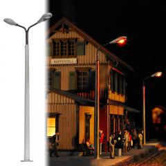 Busch Lampadaire avec m&acirc;t en b&eacute;ton