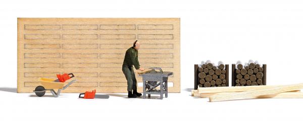 Busch Set scie circulaire de chantier
