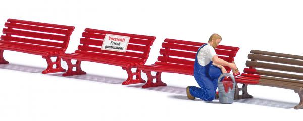 Busch AS peinture de bancs
