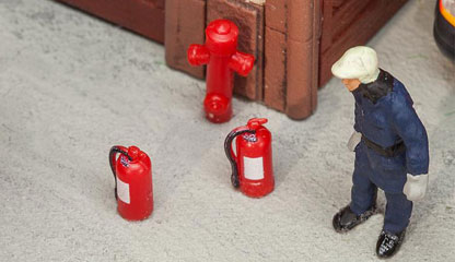 Faller EXTINCTEURS BOUCHES INCENDIE