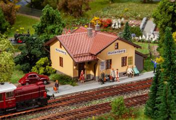 Faller Station arr&ecirc;t H&uuml;ttenberg
