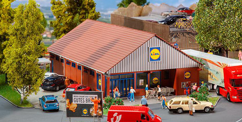 Faller Supermarch&eacute; Lidl