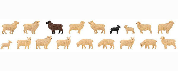 Faller 18 Moutons domestiques