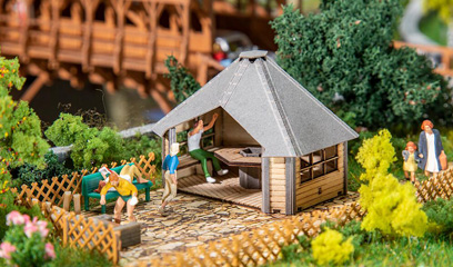 Faller Cabane &agrave; barbecue