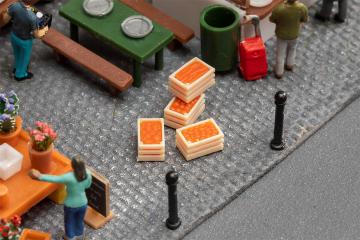 Faller 4 Cageots de march&eacute;