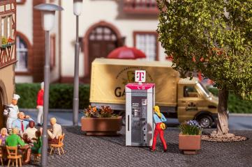 Faller Cabine t&eacute;l&eacute;phonique Telekom