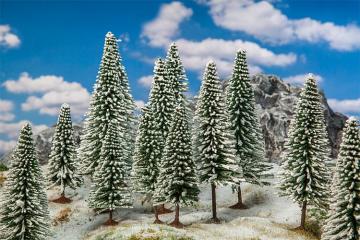 Faller Sapins hiver 18 pcs