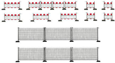 Faller Clotures barrage         