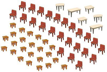 Faller Tables+chaises           