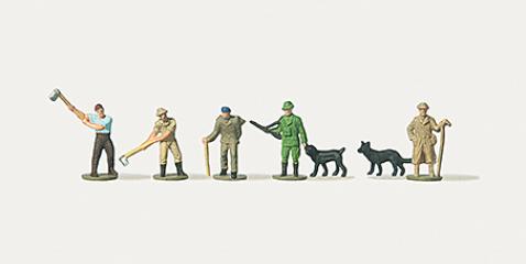Merten B&ucirc;cherons, forestiers et chiens