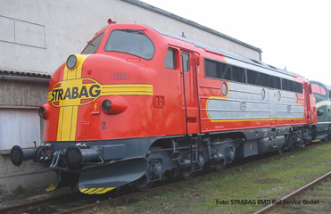 PIKO Loco. diesel NOHAB Strabag