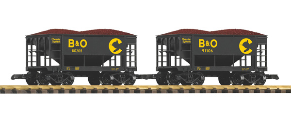 PIKO Set 2 Wagons de vrac B&O