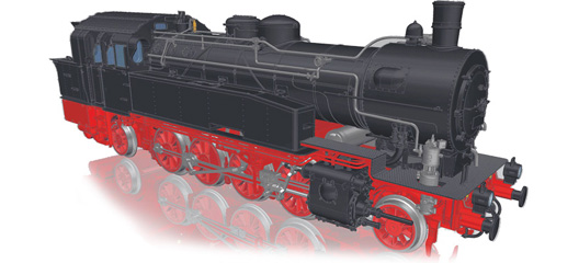 PIKO Locomotive vapeur BR 93 AC son