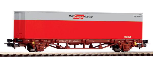 PIKO Wagon porte cont. 40' + cont