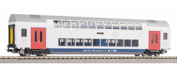 PIKO Voiture &agrave; 2 niveaux 2Cl SNCB