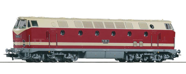 PIKO LOCOMOTIVE D BR119 DR          