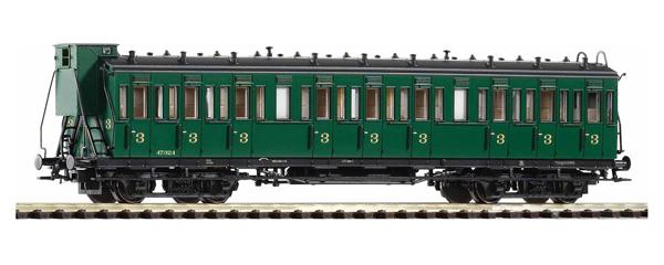 PIKO Voiture &agrave; compartiments 3cl 