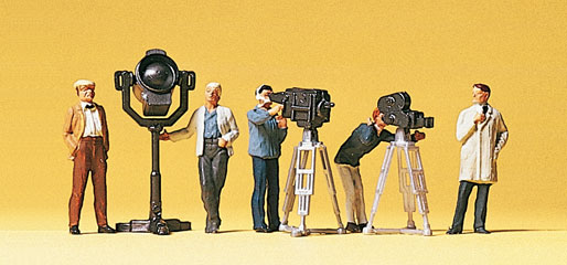 Preiser &eacute;quipes de cin&eacute;astes