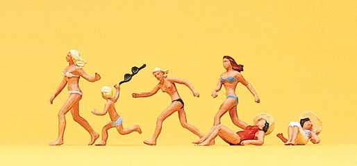 Preiser &agrave; la plage