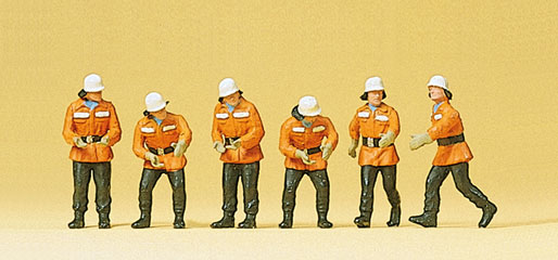 Preiser pompiers en service