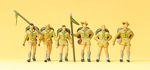 Preiser boy scouts