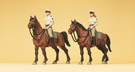 Preiser police &agrave; cheval