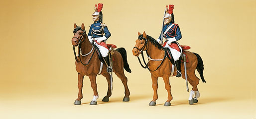 Preiser garde r&eacute;publicaine mont&eacute;e