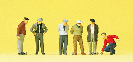 Preiser joueurs de p&eacute;tanque