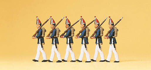 Preiser garde de r&eacute;giment
