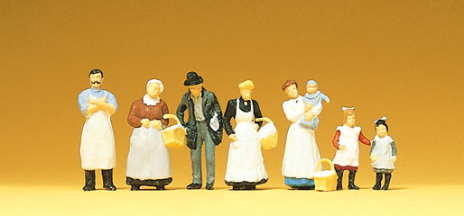 Preiser chez l &eacute;picier 1900