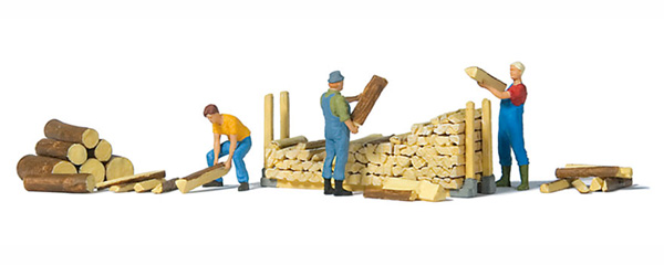 Preiser Tas de bois