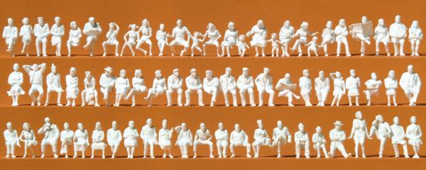 Preiser Personnages assis 