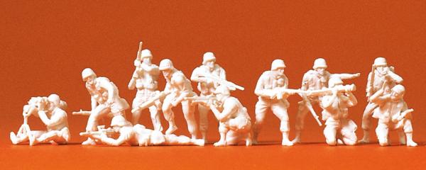 Preiser infanterie moderne kit