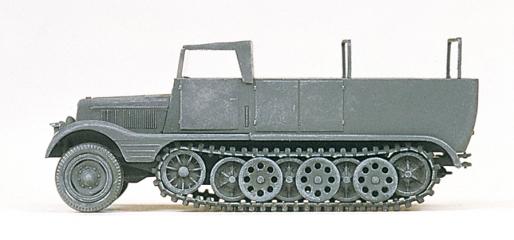 Preiser camion chenille allemand