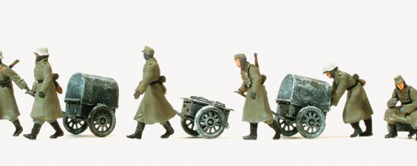 Preiser infanterie en action