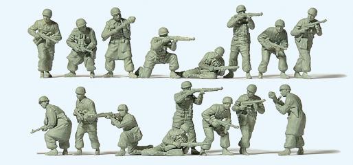 Preiser Parachutistes au combat