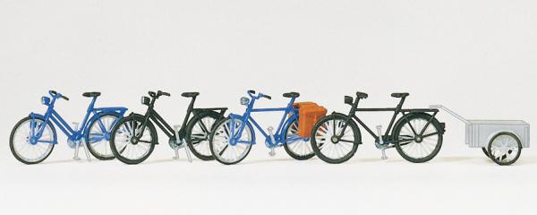 Preiser v&eacute;los et remorques