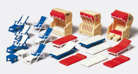 Preiser chaises longues