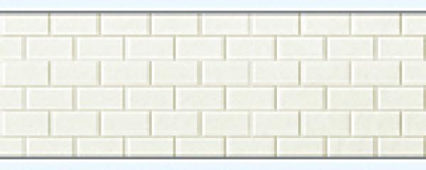 Preiser Carrelage sol carre - Blanc 