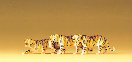 Preiser tigres par 3