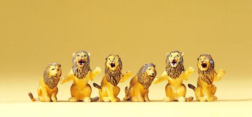 Preiser lions