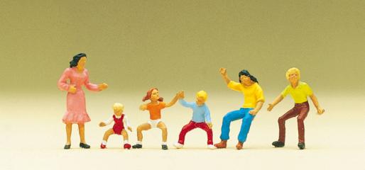 Preiser figurines et man&egrave;ges
