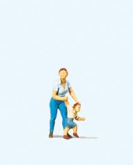 Preiser m&egrave;re avec son enfant