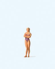 Preiser femme en maillot de bain