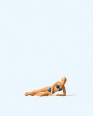 Preiser femme en maillot de bain